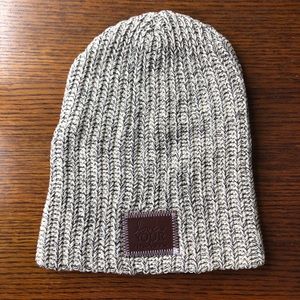 Love Your Melon Black Speckled Beanie